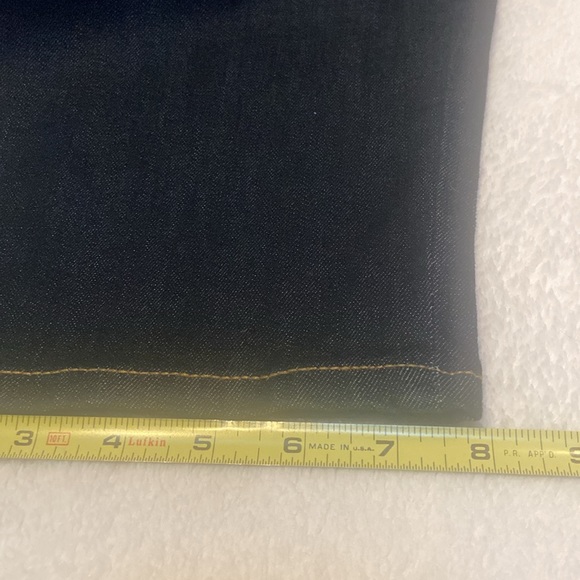 OLD NAVY NWT Size 6 Dark Blue The Rock Star Bermuda Blue Jean Shorts - Picture 9 of 12